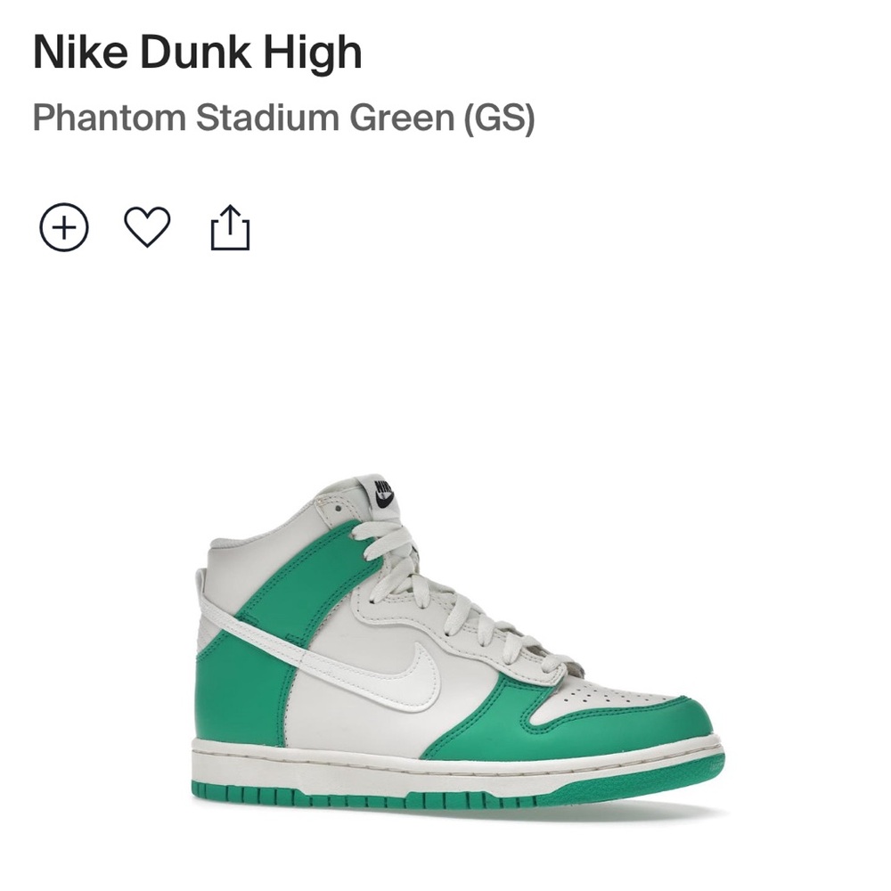 Nike Dunk High Phantom Stadium Green (GS)